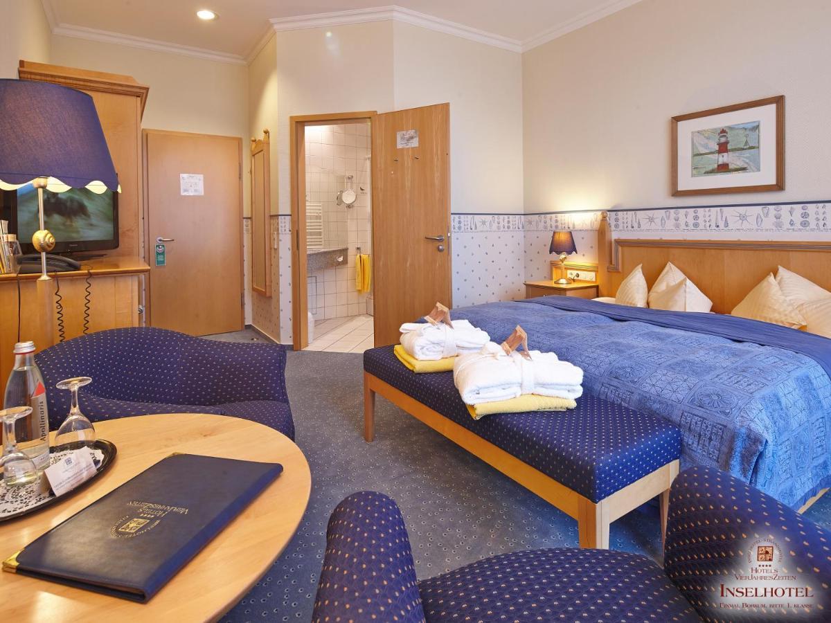 Inselhotel Vierjahreszeiten ボルクム エクステリア 写真