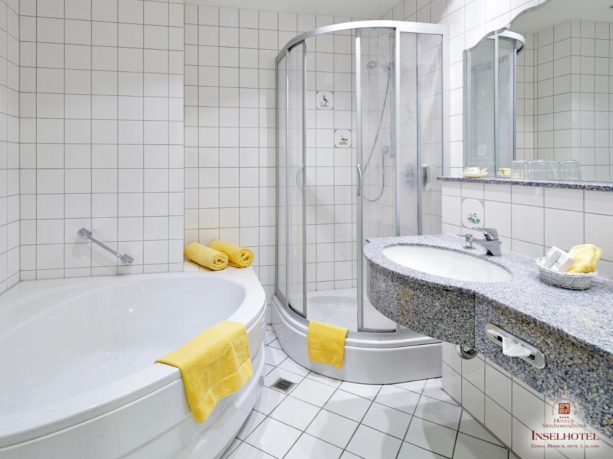 Inselhotel Vierjahreszeiten ボルクム エクステリア 写真