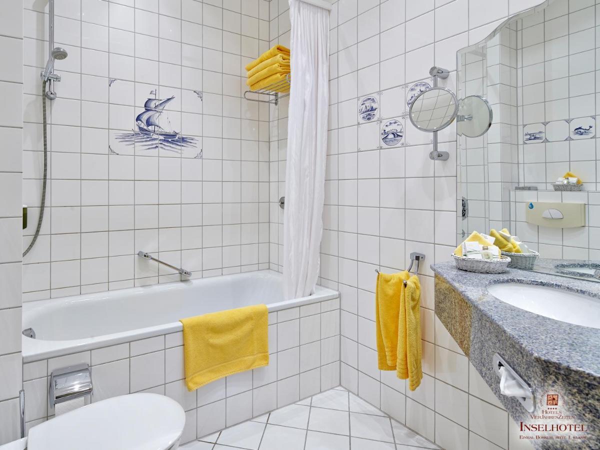 Inselhotel Vierjahreszeiten ボルクム エクステリア 写真