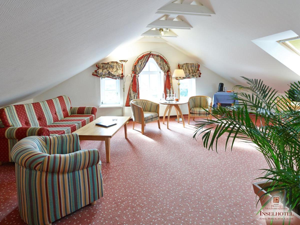 Inselhotel Vierjahreszeiten ボルクム エクステリア 写真