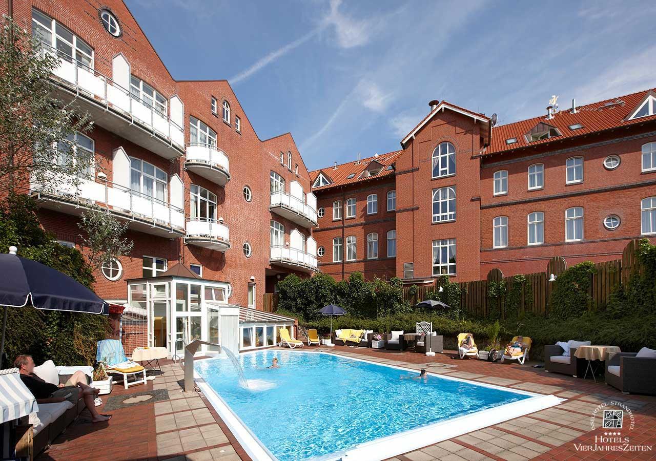 Inselhotel Vierjahreszeiten ボルクム エクステリア 写真